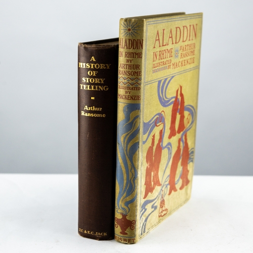 46 - Arthur Ransome - A History of Story Telling, Studies in the Development of Narrative, illustrated by... 