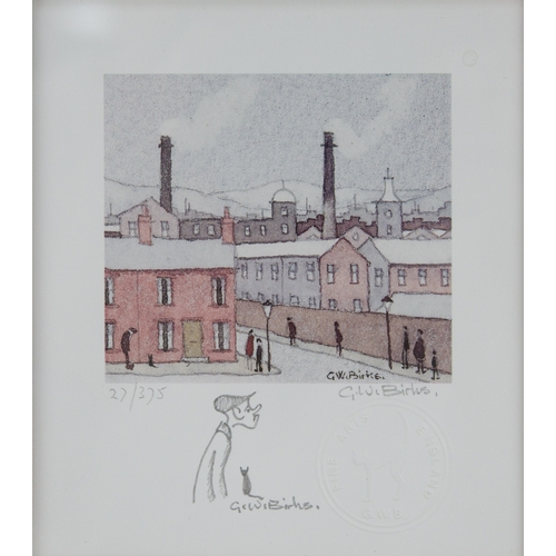 302 - G.W BIRKS (1929 – 1993) SEVEN ARTIST SIGNED LIMITED EDITION COLOUR PRINTS Framed and mounted in four... 