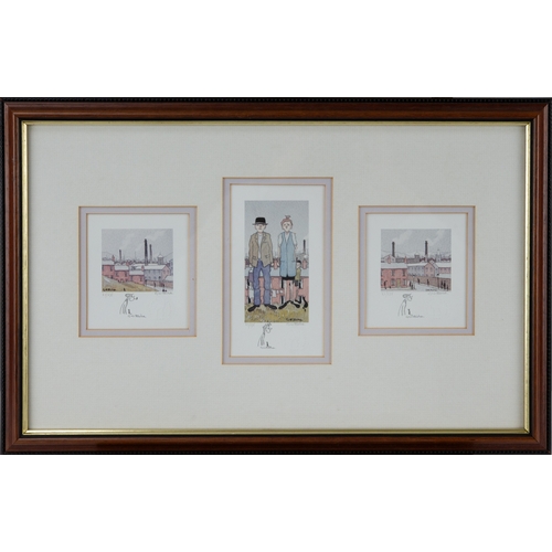 302 - G.W BIRKS (1929 – 1993) SEVEN ARTIST SIGNED LIMITED EDITION COLOUR PRINTS Framed and mounted in four... 