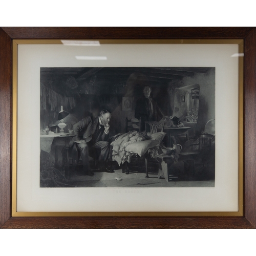 292 - AFTER SIR SAMUEL LUKE FILDES R A (1843-1927)PHOTOGRAVURE'The Doctor'20