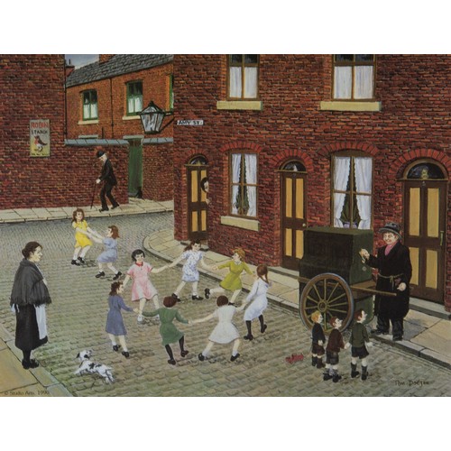 295 - TOM DODSON (1910-1991)ARTIST SIGNED and UNSIGNED COLOUR PRINTS, FIVE'A Carriage for Two' and four ot... 