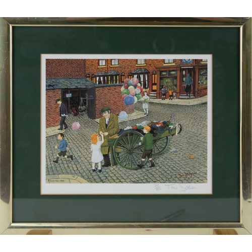 297 - TOM DODSON (1910-1991)ARTIST SIGNED and UNSIGNED COLOUR PRINTS, SIX'In the Vault' and five others (6... 