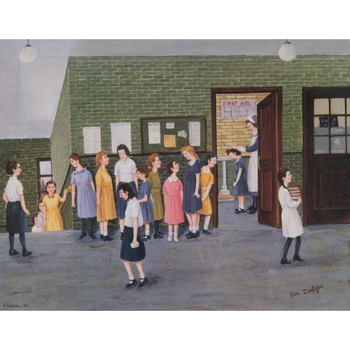 298 - TOM DODSON (1910-1991)ARTIST SIGNED and UNSIGNED COLOUR PRINTS, TEN 'The Old Town Hall' and nine oth... 