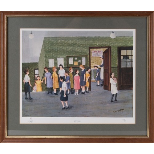 298 - TOM DODSON (1910-1991)ARTIST SIGNED and UNSIGNED COLOUR PRINTS, TEN 'The Old Town Hall' and nine oth... 