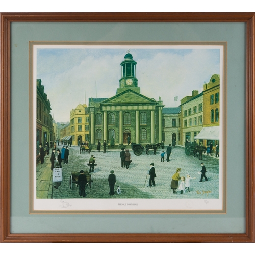 298 - TOM DODSON (1910-1991)ARTIST SIGNED and UNSIGNED COLOUR PRINTS, TEN 'The Old Town Hall' and nine oth... 