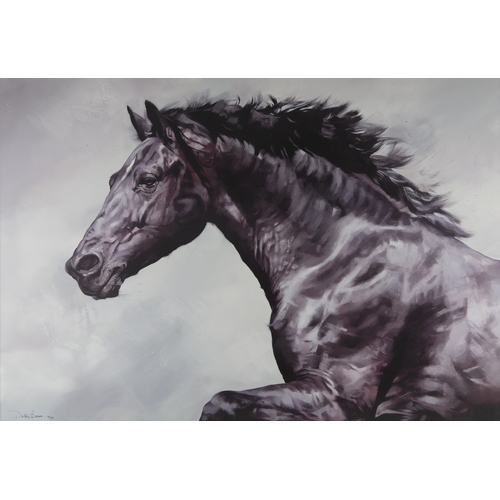 135 - DEBBIE BOON (MODERN) ARTIST SIGNED LIMITED EDITION COLOUR PRINT‘The Conqueror’ (34/95) with certific... 