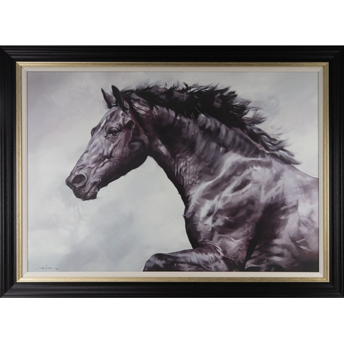 135 - DEBBIE BOON (MODERN) ARTIST SIGNED LIMITED EDITION COLOUR PRINT‘The Conqueror’ (34/95) with certific... 