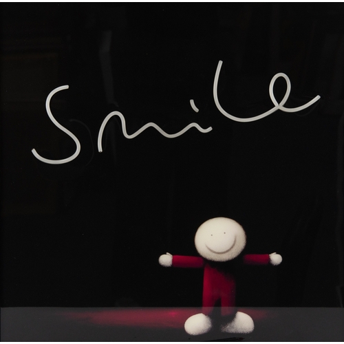 138 - DOUG HYDE (1972)L.E.D. MIXED MEDIA WALL ART‘Smile’ (81/195) with artist signed certificate 23 ¾” x 2... 