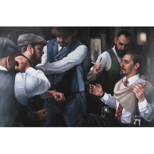 159 - VINCENT KAMP (MODERN) ARTIST SIGNED LIMITED EDITION COLOUR PRINT‘The Betrayal’ (110/150) with certif... 