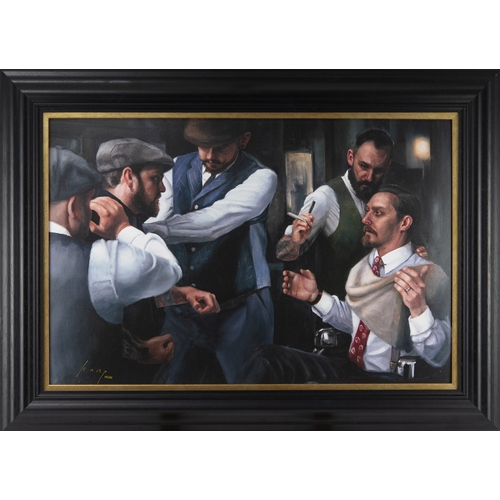 159 - VINCENT KAMP (MODERN) ARTIST SIGNED LIMITED EDITION COLOUR PRINT‘The Betrayal’ (110/150) with certif... 