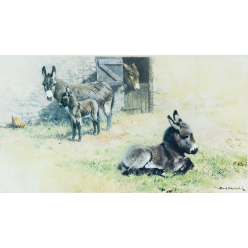 319 - DAVID SHEPHERD FOUR ARTIST SIGNED COLOUR PRINTS OF FARM ANIMALS‘Porkers’ (190/850)‘High Noon’ (371/8... 