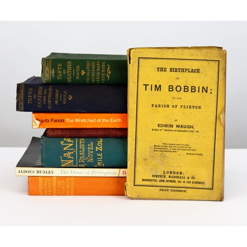 120 - EDWIN WAUGH, THREE WORKS, The Birthplace of Tim Bobbin in the Parish of Flixton, soft cover, priced ... 