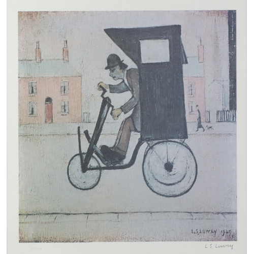 266 - L.S. LOWRY (1887-1976) ARTIST SIGNED LIMITED EDITION COLOUR PRINT‘The Contraption’ from an edition o... 