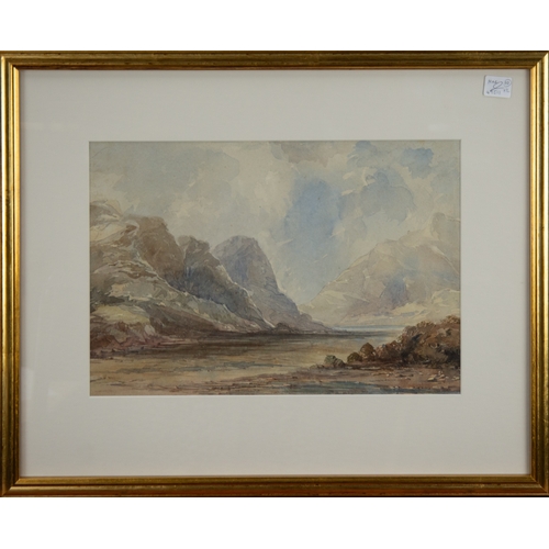 276A - SIR ERNEST ALBERT WATERLOW (1850-1919)PAIR OF WATERCOLOURSViews of the Conway Estuary One signed wit... 