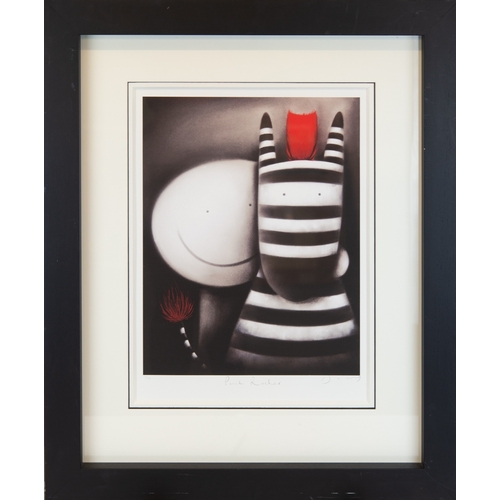 301 - DOUG HYDE (1972) ARTIST SIGNED LIMITED EDITION COLOUR PRINT‘Punk Rocker’ (113/395) with certificate ... 