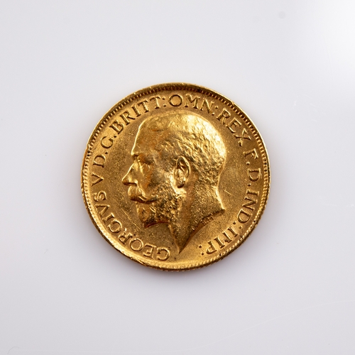 50 - GEORGE V 1911 GOLD FULL SOVEREIGN COIN