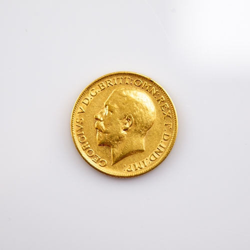 51 - GEORGE V 1912 GOLD FULL SOVEREIGN COIN