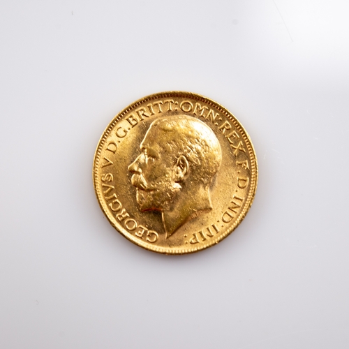 52 - GEORGE V 1914 GOLD FULL SOVEREIGN COIN