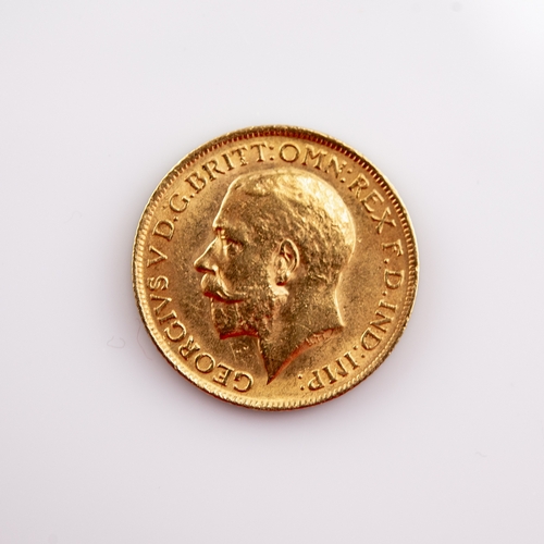 42 - GEORGE V 1912 GOLD FULL SOVEREIGN