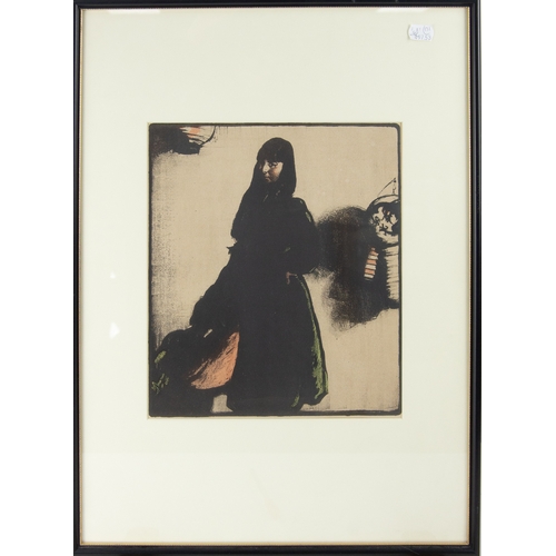 321 - CECILE ELSTEINTWO COLOUR PRINTS SIGNED PROOF ‘Nadia’ 4” x 4” (10.2cm x 10.2cm)‘Notation'56 ½” x 10 ½... 