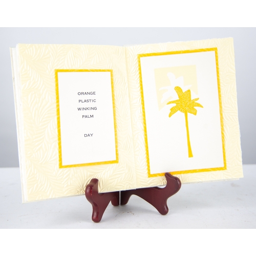 360 - LETTERPRESS/FINE PRESS. SUSAN ALLIX - Palm Tree Sketch Book, etchings linocuts, reproduced drawings ... 