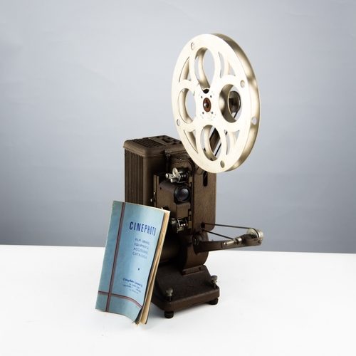 75 - SPECTO LTD., FILM PROJECTOR 16mm, with one only metal reel, together with two related pamphlets