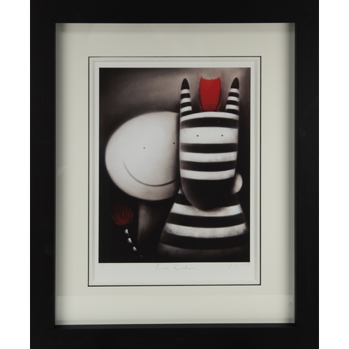 37 - DOUG HYDE (1972) ARTIST SIGNED LIMITED EDITION COLOUR PRINT‘Punk Rocker’ (140/395) with certificate ... 