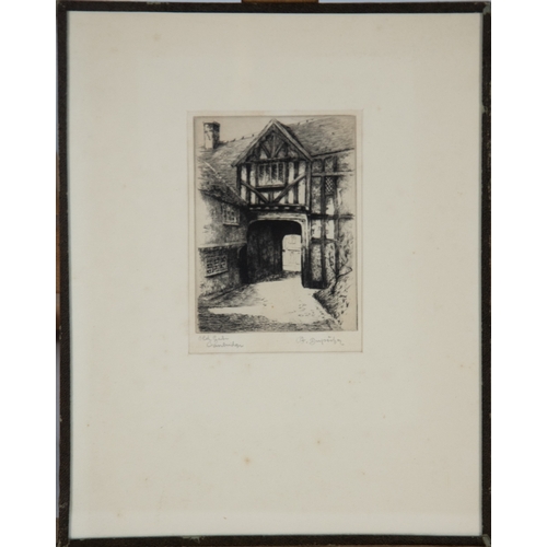 371 - JOHN FULLWOOD ARTIST SIGNED ETCHING ‘Loch Etive’ 9 ½” x 12” (24.1cm x 30.5cm) PAIR OF SMALLER ETCHIN... 