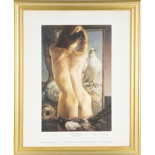 135 - AFTER BOHUSLAV BARLOW (b.1947)REPRODUCTION COLOUR PRINT'Scaitcliffe Hall - A New Dawn' 198914 ¾