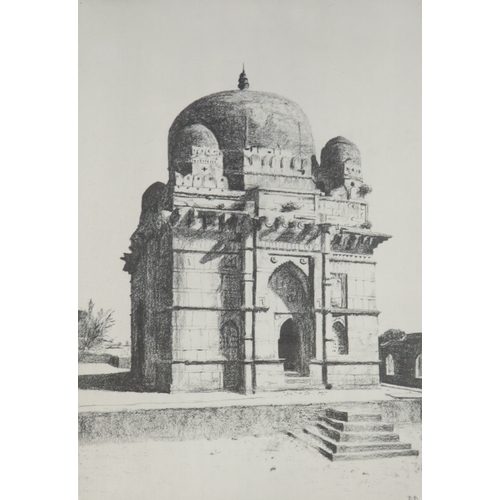 135 - AFTER BOHUSLAV BARLOW (b.1947)REPRODUCTION COLOUR PRINT'Scaitcliffe Hall - A New Dawn' 198914 ¾