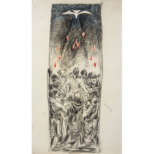 132 - GEORGE MAYER-MARTON (1897 – 1960) COMPREHENSIVE PORTFOLIO OF WORKS, VARIOUS MEDIA Including religiou... 