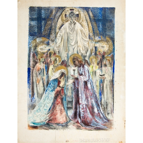 132 - GEORGE MAYER-MARTON (1897 – 1960) COMPREHENSIVE PORTFOLIO OF WORKS, VARIOUS MEDIA Including religiou... 