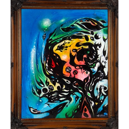 152 - DAVID WILDE (1913-1974) ACRYLIC ON BOARD‘The Old Oak in Winter’ Signed and titled and with a copy of... 