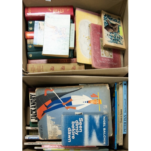 52 - A group of juvenile and young adult fiction, hardback and paperback volumes, various authors includi... 