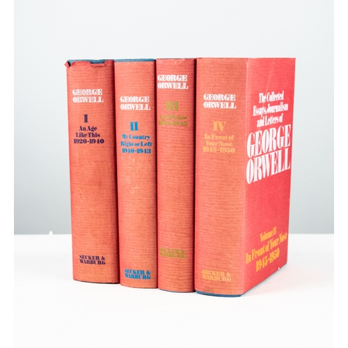 50 - Ed: Sonia Orwell & Ian Angus - The Collected Essays, Journalism and Letters of George Orwell, 4 ... 