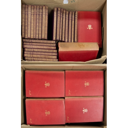 48 - The Works of William M Thackeray, The Biographical Edition, complete in THIRTEEN volumes, pub Smith ... 