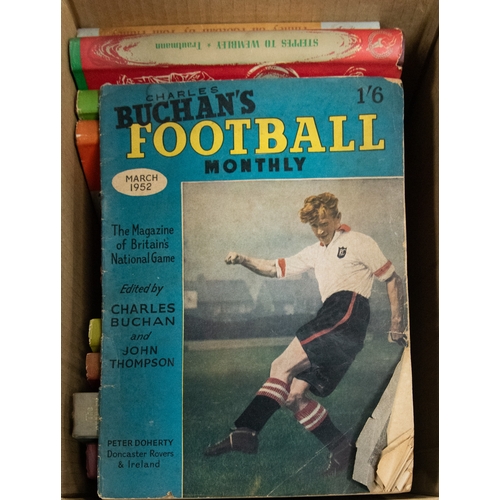 44 - Charles Buchan Football Monthly, March 1952, issue 7. Together with a small group of Sporting Book C... 