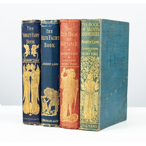 18 - Andrew Lang - The Blue Fairy Book, published Longmans, Green and Co, 1909 rpt, bound in original pub... 