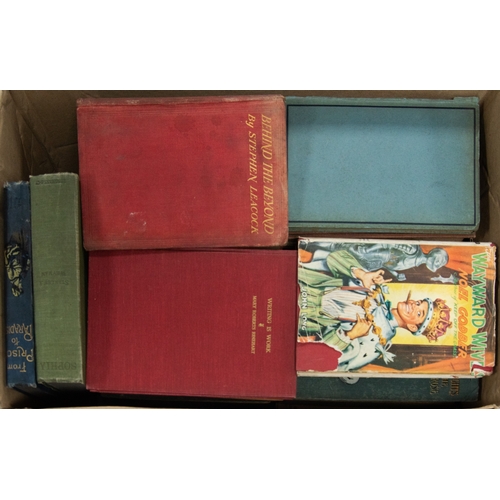 5 - Stephen Leacock - Behind the Beyond, pub Gundy. Anne Marsh- Room 12a, pub Pearson, March 1939, 1st e... 