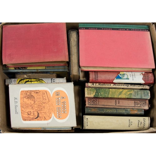 2 - BESSIE MARCHANT - Tommy’s Trek, pub BLACKIE, n.d.. Florence Riddell- Out of the Mist, pub Thornton B... 