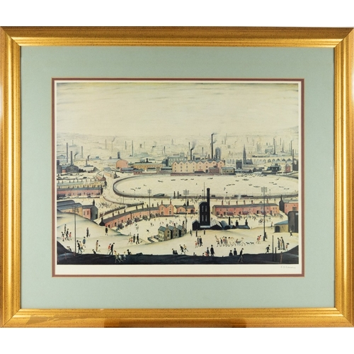 199 - L S LOWRY ARTIST SIGNED LIMITED EDITION COLOUR PRINTThe Pond, from an edition of 850 Signed in penci... 