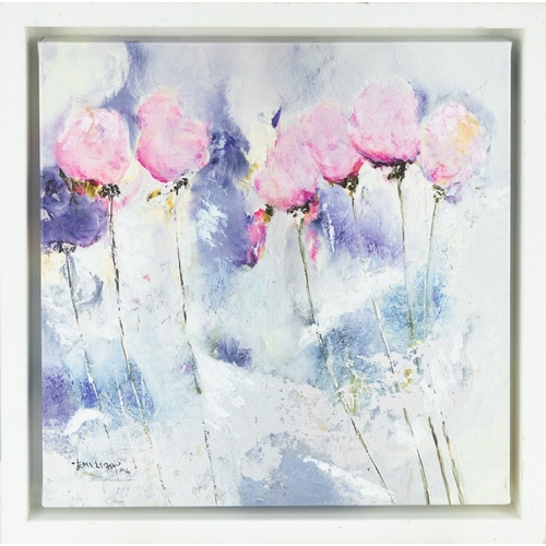 215 - EMILIJA PASAGIC (MODERN) ARTIST SIGNED LIMITED EDITION EMBELLISHED COLOUR PRINT ON CANVAS ‘Grace and... 