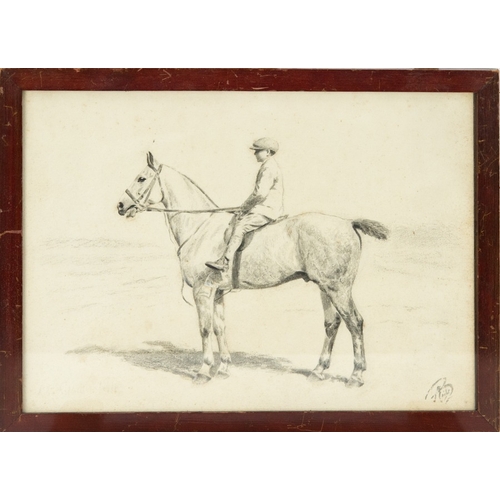 169 - POSSIBLY THOMAS BLINKS (1860-1912) MONOTONE WATERCOLOUR AND PENCIL DRAWING, heightened Study of a yo... 