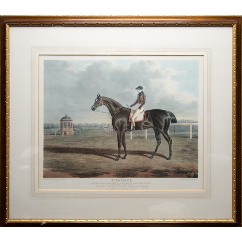 166E - AFTER J F HERRING BY THOMAS SUTHERLAND PAIR OF EARLY NINETEENTH CENTURY COLOURED ENGRAVINGS Portrait... 