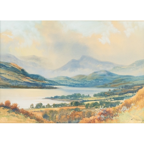 110 - GEORGE TREVOR (NINETEENTH/ TWENTIETH CENTURY)WATERCOLOUR‘Windermere from Orrest Head’ Signed, titled... 