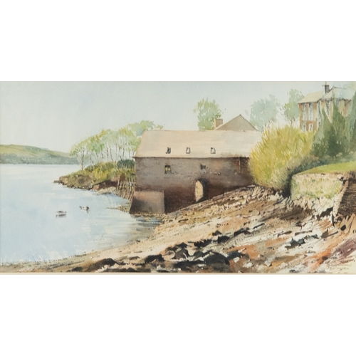 106 - R C GOULDEN (TWENTIETH/ TWENTY FIRST CENTURY)WATERCOLOUR‘Castletownshend’ Signed and titled 11” x 20... 