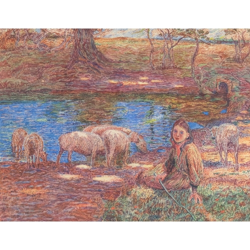 115 - UNATTRIBUTED, AFTER EDWARD STOTTWATERCOLOURTrees Old and YoungUnsigned 13 ½” x 17” (34.3cm x 43.2cm)... 