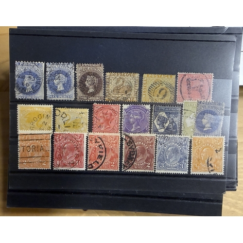 British Commonwealth random selection on 20 stockcards, most QV/VI ...