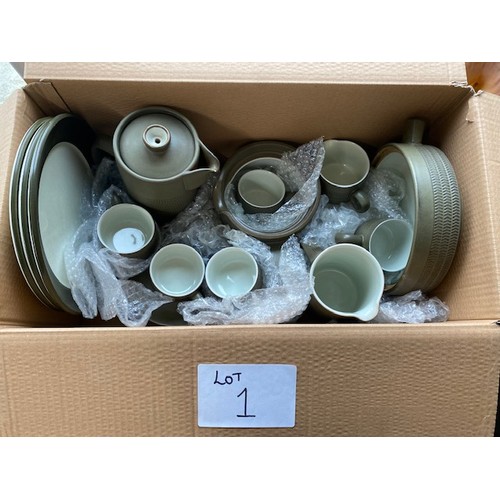 1 - Green China Set