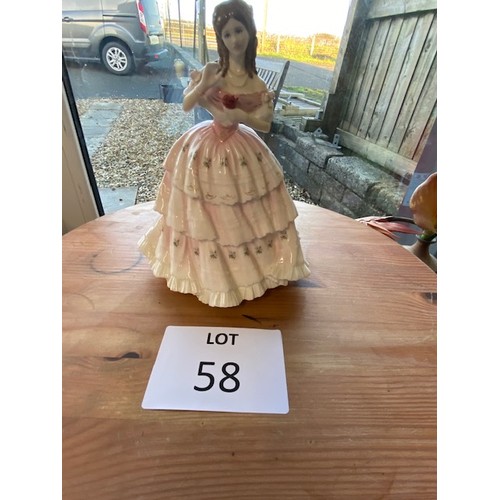 58 - Royal Doulton ‘Red Red Rose’ Figure